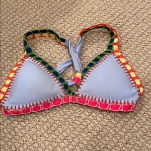 Blue kini size small